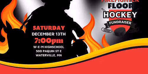 3rd Annual Firefighter Floor Hockey Fundraiser