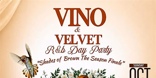 VINO AND VELVET R&B PARTY