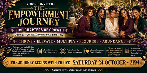 THE EMPOWERMENT JOURNEY STARTS WITH THRIVE