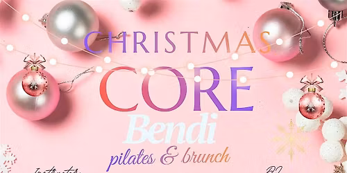Bendi Xmas Pilates & Brunch