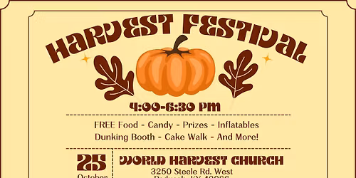 Harvest Festival 2025