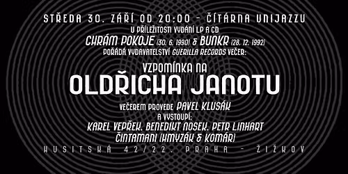 Vzpom\u00ednka na Old\u0159ich Janotu - k\u0159est CD\/LP