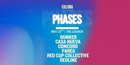  \ufeffPHASES LAUNCH PARTY (29.05.26)