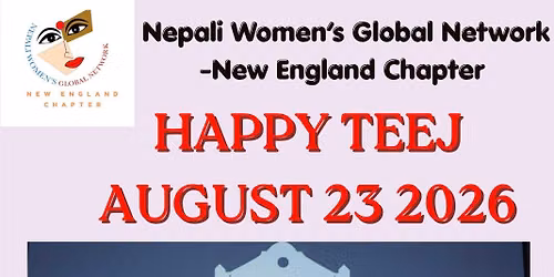 Nepali Women Global Network- New England Chapter Teej Celebration 