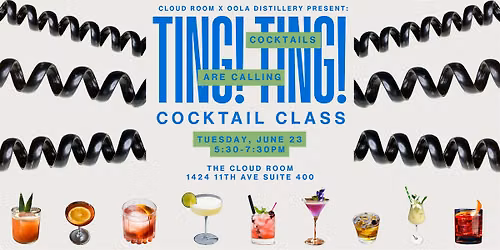 Ting Ting! Cocktails Are Calling