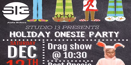 Holiday Onesie Party