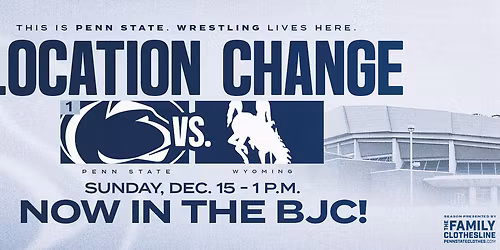 Penn State Nittany Lions at Wyoming Cowboys Wrestling