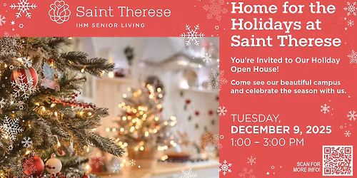 Home for the Holidays at Saint Therese