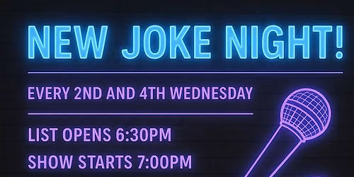 NEW JOKE NIGHT @ The Stack