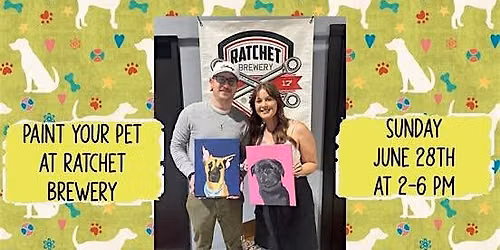 Paint Your Pet at Ratchet Brewing in Salem