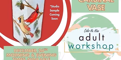 Adult Workshop December EVENING Class