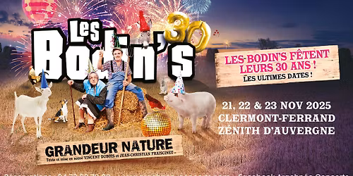 Les Bodin's au Z\u00e9nith d'Auvergne \u00e0 Clermont-Ferrand 