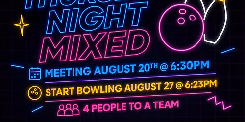 Thursday Night Mixed League Meeting