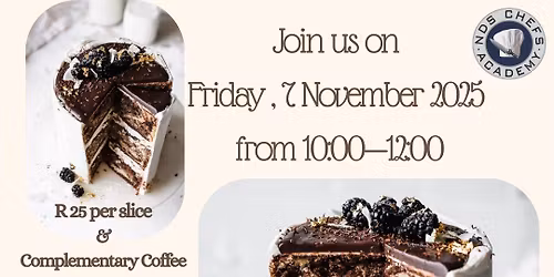 Coffee & Cake Friday