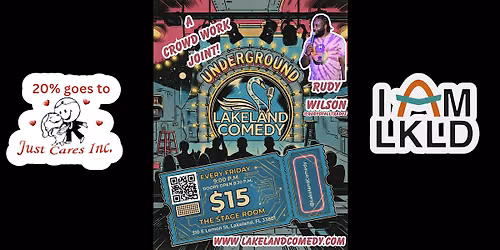 A CROWD WORK JOINT! Rudy Wilson Headlining