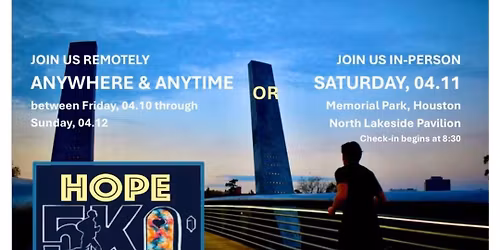 11th annual HOPE 5K: Taking Strides & Making Strides!