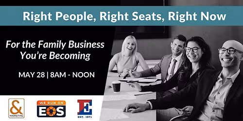Right People, Right Seats, Right Now: For the Business You\u2019re Becoming