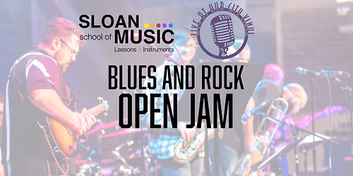 Blues\/Rock Open Jam at Live at Hub City Vinyl: Hosted by Sloan School of Music