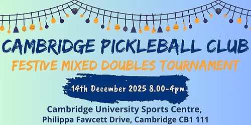 CPC Festive Mixed Doubles Tournament