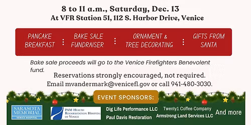 Santa Firehouse Pancake Breakfast