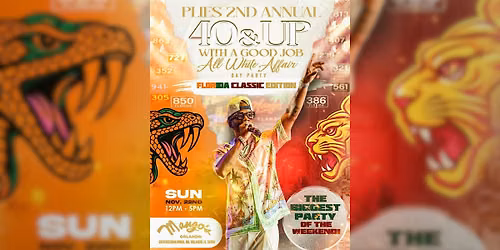 Plies 40 & Up With A Good Job All White Affair Day Party-Fl Classic Orlando