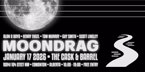 MOONDRAG - Live Music From Alan D Boyd, Henry Engel, Guy Smith, Tom Murray & Scott Lingley
