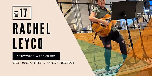 Rachel Leyco LIVE!: Hardywood West Creek 