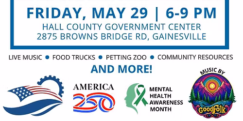 Community Celebrate - Celebrating America's 250th and Mental Heath Awareness Month
