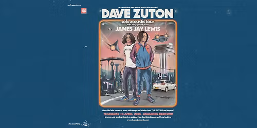 Dave McCabe (The Zutons) + James Jay Lewis | Bedford