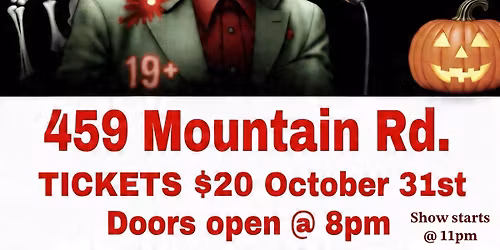 Halloween Party @ THE MISS CUE with Kaleb Simmonds