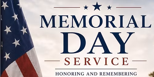 Veteran's Memorial Day Service