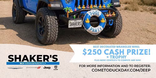 Duck, Duck, Jeep! Decorating Contest & Jeep Show