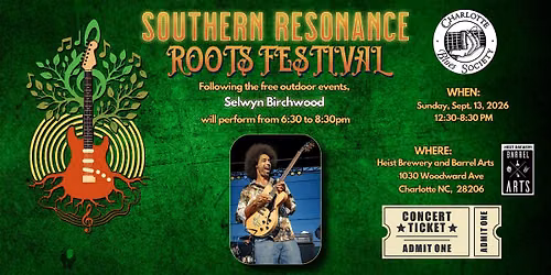 Selwyn Birchwood - Southern Resonance Roots Festival 2026 Finale
