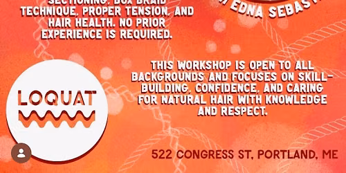 Hair Braiding workshop