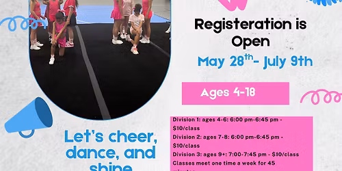 Summer Reading Rubies Classes OPEN !! 