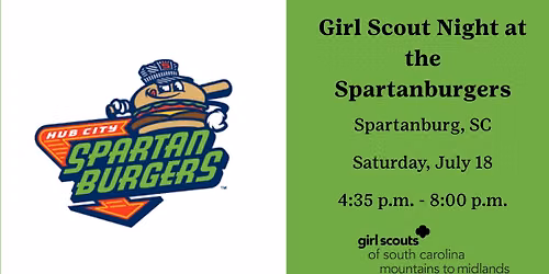 Girl Scout Night at the Spartanburgers