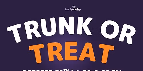 TRUNK OR TREAT AT FWC