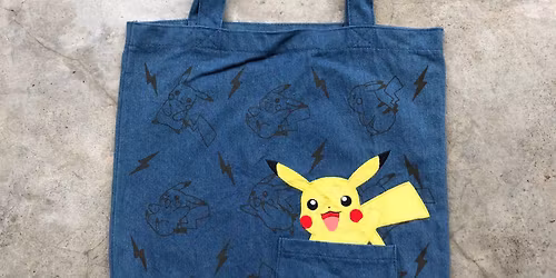 Cricut Cutting: Pok\u00e9mon Tote Bags