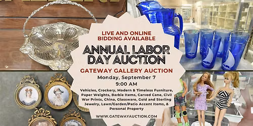 Annual Labor Day Antiques Auction