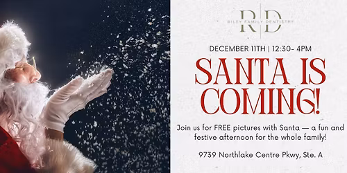 FREE pictures with Santa