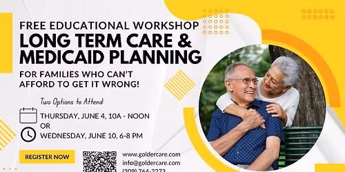 How to Pay for Long-Term Care Without Losing Everything (Free Workshop)