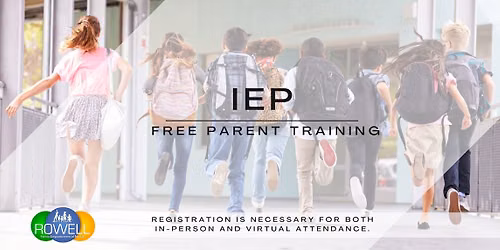 I.E.P. Prep Training - Registration Required