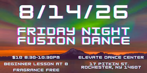 Friday Night Fusion Dance