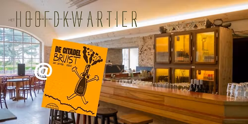 Het Hoofdkwartier -caf\u00e9- @Citadel Bruist