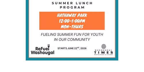 2026 Summer Youth Summer Meal Program