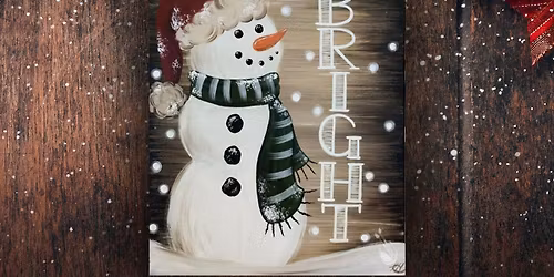 Merry & Bright Rustic Snowman