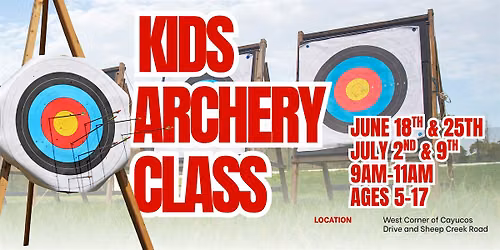 Archery - Ages 5 -17