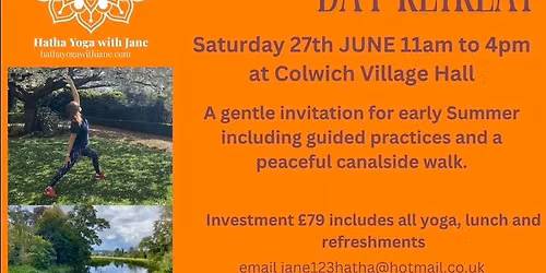 Summer Day Retreat : Flow and Let Go