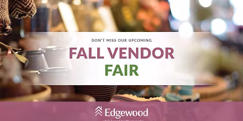 Edgewood Village Fall Vendor Fair