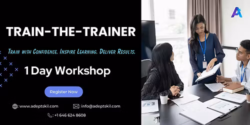 Train The Trainer Training \u2013 Columbus, OH | In-Person & Live Virtual